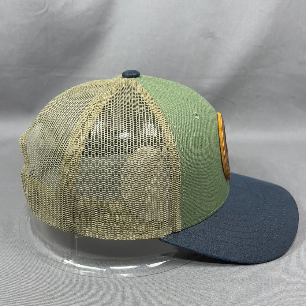 Kamel Snapback Cap Hat Green Trucker Western Outd… - image 5